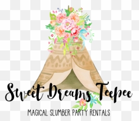 Sweet Dreams Teepee Sleepover Party Rentals - Houston Bouquet Png,Teepee Png