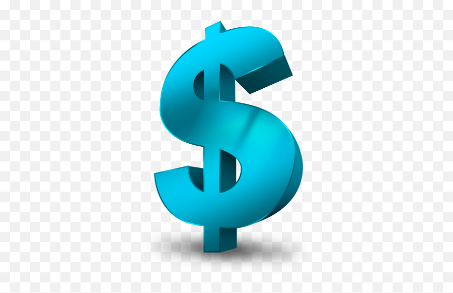 Download Like Icon Dollar Button Youtube Middle Vector Hq - Money Sign In Blue Png,Youtube Like Button Transparent