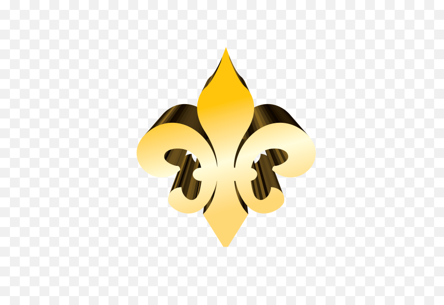 Gold Fleur De Lis Clip Art - New Orleans Free Vector Clip Art Png,Fleur De Lis Png