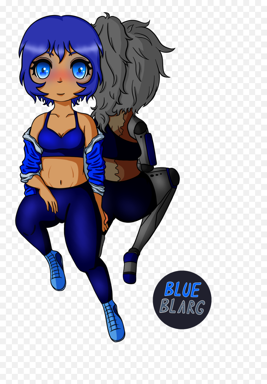 Cibi Vonet U0026 Luna By Blueblarg - Fictional Character Png,Luna Png