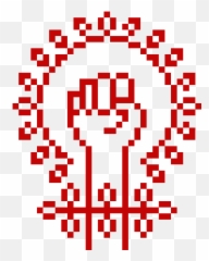 Feminist Patch Pixel Art Maker - Archaeological Museum Suamox png