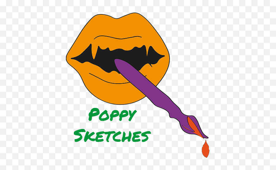 Home Poppy Sketches - Artistic Png,Paint Dripping Png