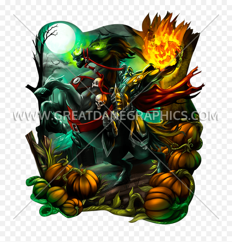 Headless Horseman - Supernatural Creature Png,Headless Horseman Png