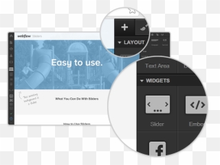 Customizable Sliders - Technology Applications png