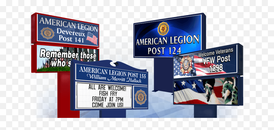 Civic Signs - American Legion Signs Png,American Legion Png