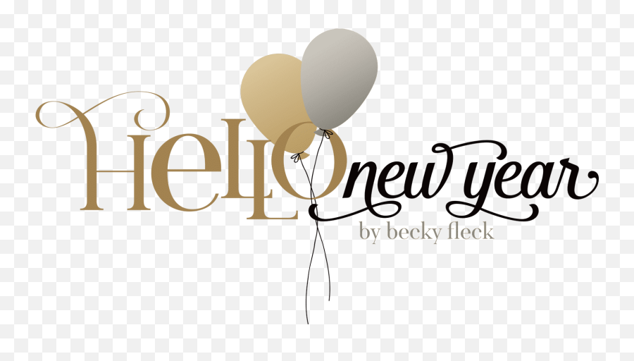 Hello New Year - Photo Play Paper Co Dot Png,New Year Logo