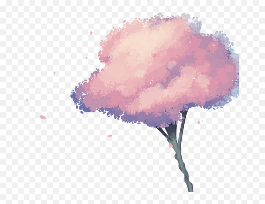 Tumblr Summer Blossom Cherry Blog Bye - Transparent Background Cherry Blossom Gif Png,Bye Png