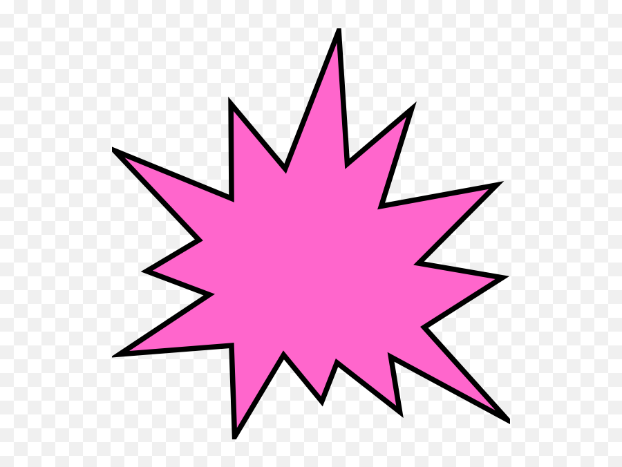 Library Of Svg Star Burst Png Files - Comic Book Pow Bubble,Star Burst Png