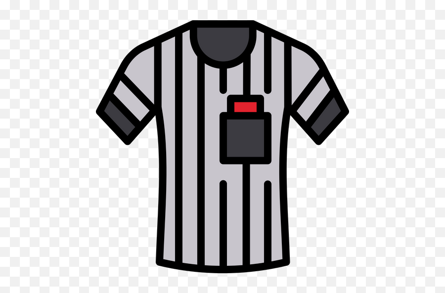 Referee T - Shirt Icon Of Colored Outline Style Available In Market Share Icon Png,Referee Png