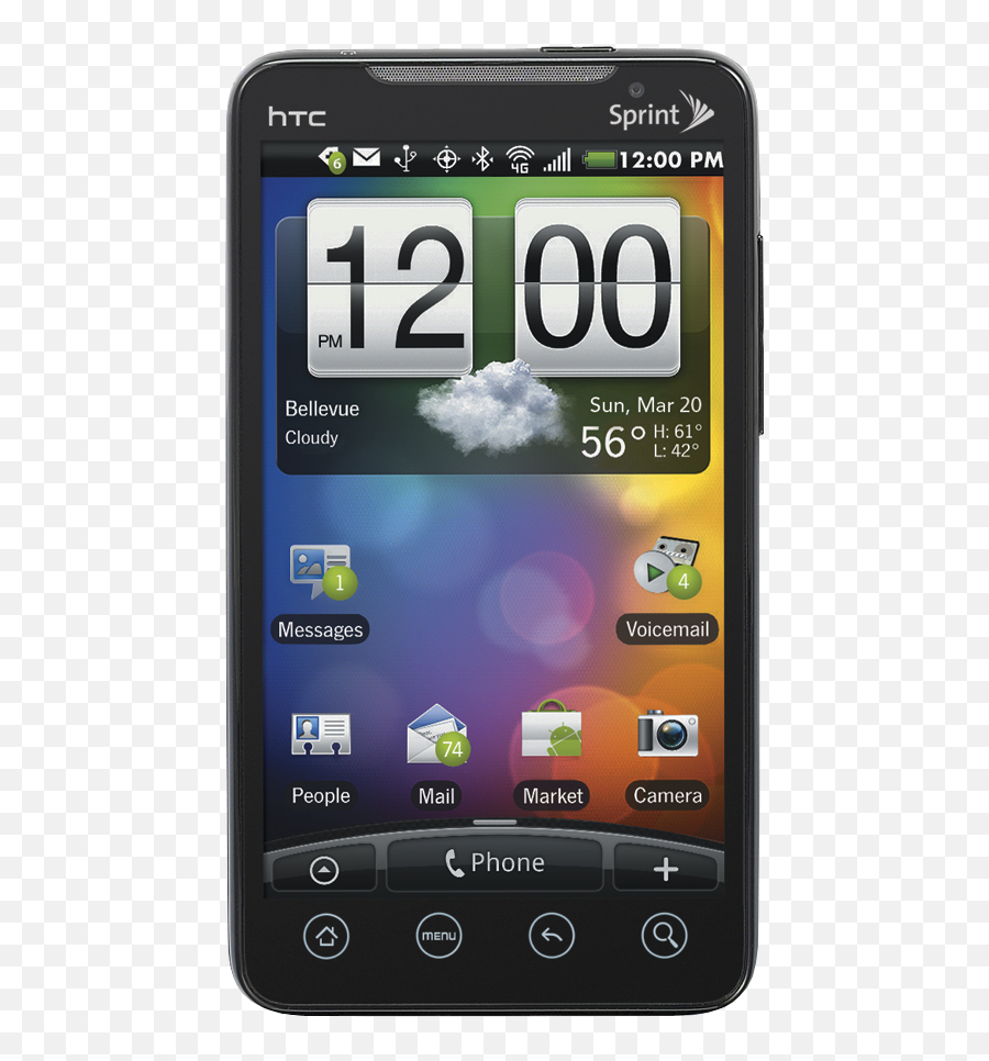 Htc Evo 4g - Technology Applications Png,Htc Thunderbolt Icon Glossary