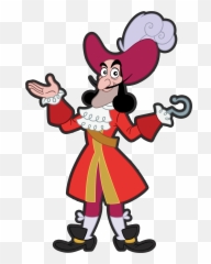 Pirate Transparent File - Transparent Captain Hook Clipart Png,Pirate Transparent