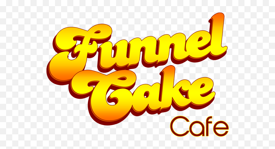 Black And White Caf Logo File Staggered - Funnel Cake Png Funnel Cake Text,Funnel Png