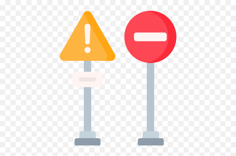 Traffic Sign - Free Signaling Icons Dot Png,Street Sign Icon