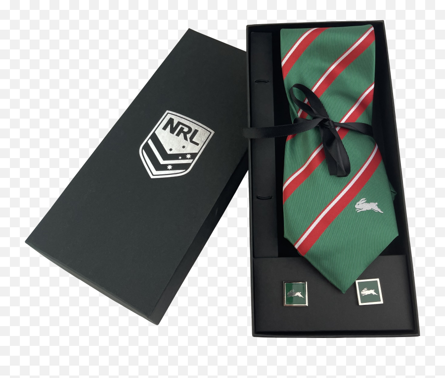 Nrl South Sydney Rabbitohs Tie And Cufflinks Set - Fashion Brand Png,T Fal Avante Icon 2 Slice Toaster