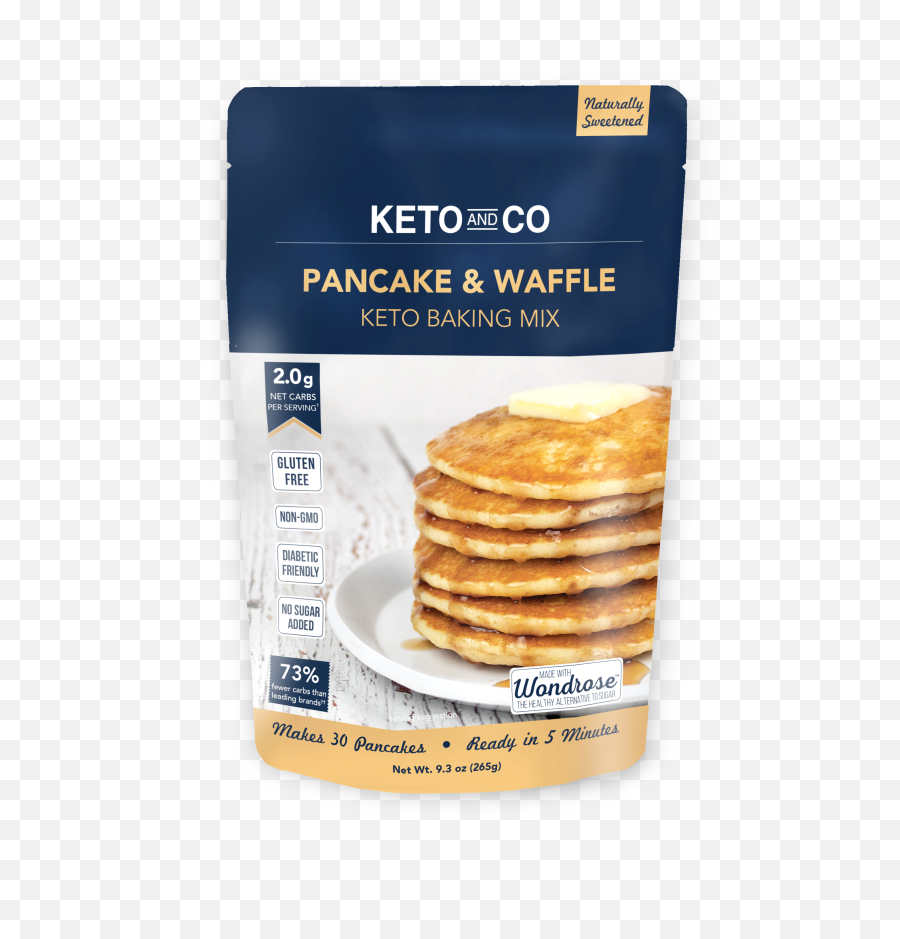 Keto Pancake And Waffle Mix - Keto And Co Pancake Waffle Mix Png,Pancakes Transparent