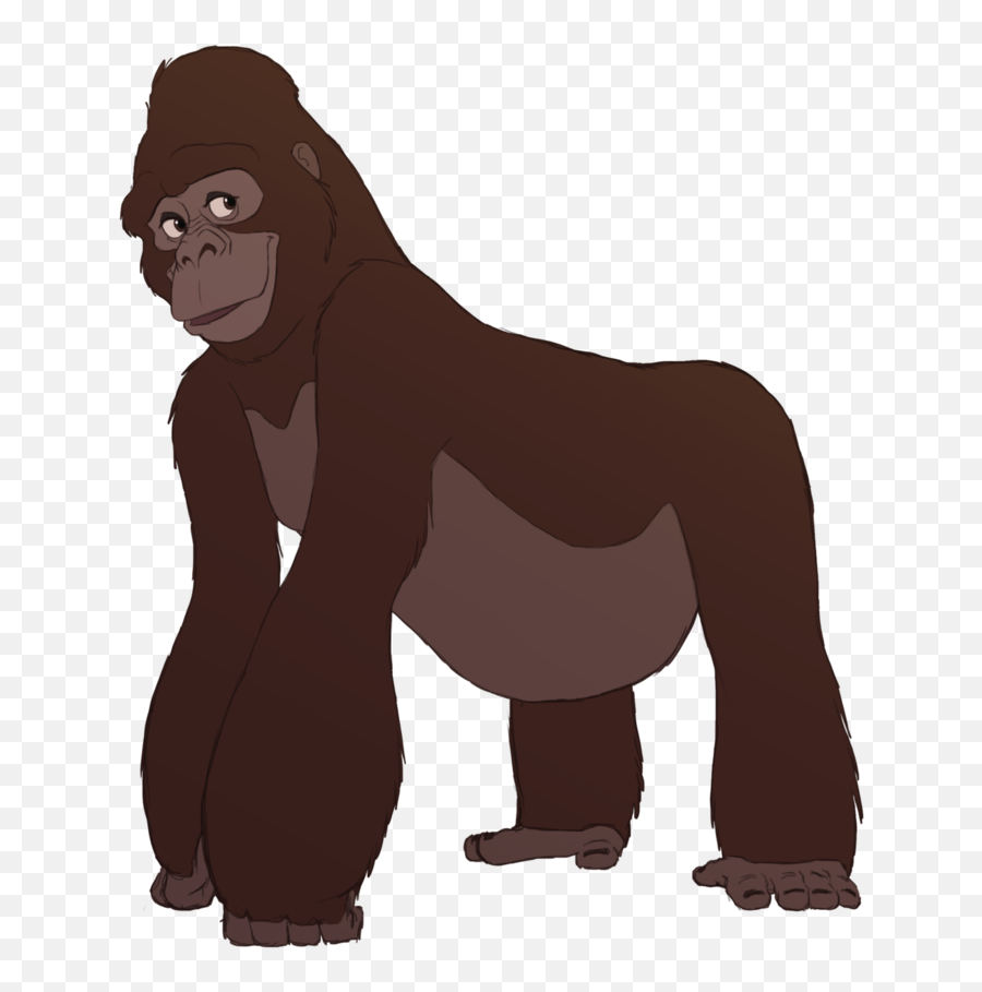 Scimpanze Png 1 Image - Tarzan Gorillas Png,Tarzan Png