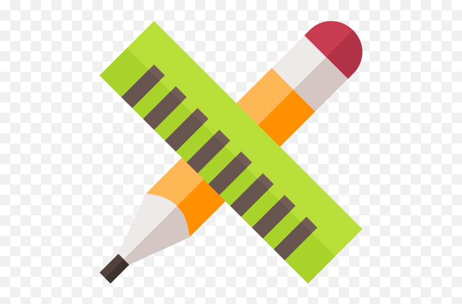 Free Icon Pencil - Vertical Png,Pencil And Ruler Icon