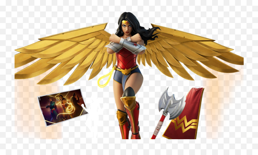 How To Get The Wonder Woman Skin In Fortnite - Gamepunk Fortnite Characters Wonder Woman Png,Wonder Woman Amazon Hero Icon