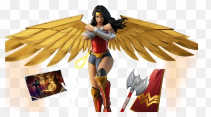 How To Get The Wonder Woman Skin Fortnite - GamePunk Characters png