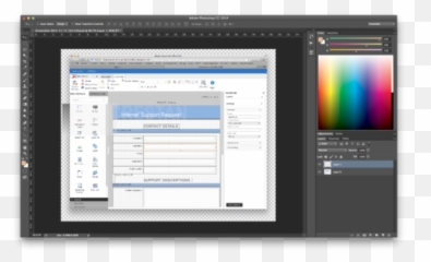 Photoshop Cc 20140 Random Vertical Lines Appearing - Vertical png