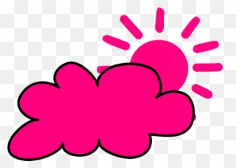 Download Weather Icon Clip Art - Cloud And Sun Clipart PNG