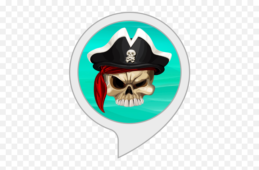 Amazoncom Pirate Island Alexa Skills - Skull Png,Pirate Hat Transparent