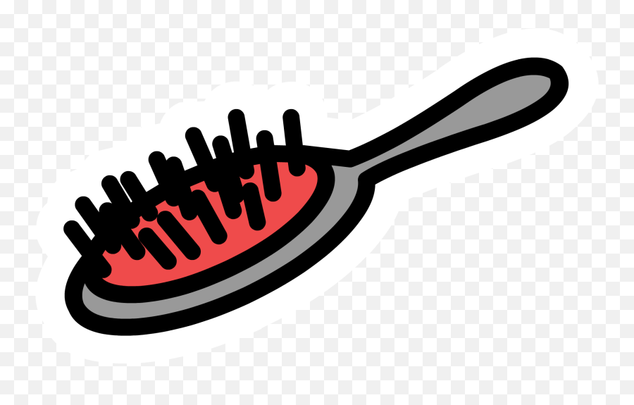 Hair Brush Clipart Png - Hairbrush Clipart Png,Hairbrush Png