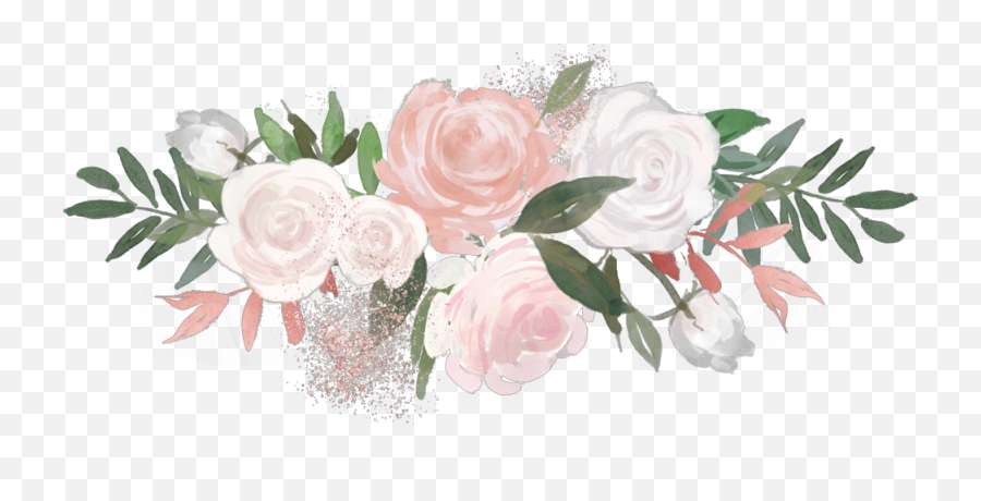 Aesthetic Flower Transparent Background - Transparent Background Watercolor Flowers Png,Dead Flowers Png