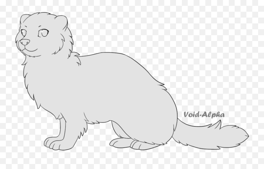 Cat Whiskers Ferret Weasels Otter - Free Otter Base Png,Whiskers Png