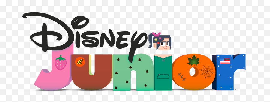 Disney Junior Logo Png Clipart - Disney Junior Wreck It Ralph Logo,Disney Logo Png