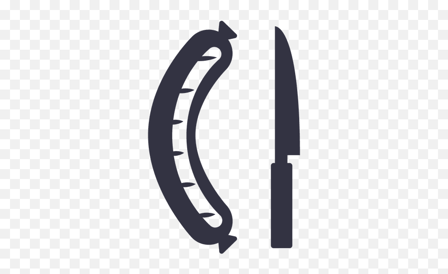 Sausage And Knife Icon - Transparent Png U0026 Svg Vector File Faca Churrasco Desenho Png,Machete Png