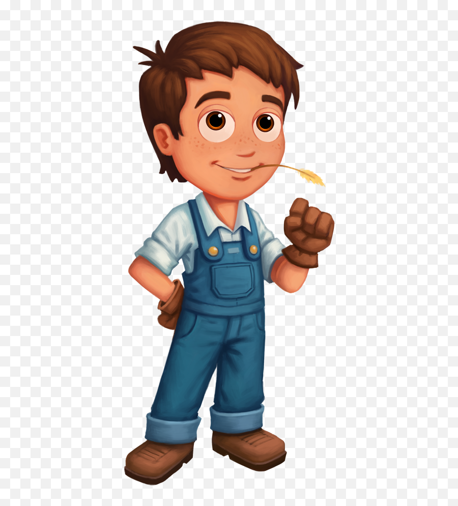 Cartoon Farmer Transparent Background Png Arts - Farmville Png,Cartoon Arm Png