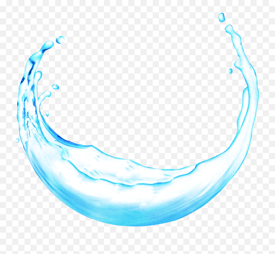 Water Drop Blue - Round Water Splash Png,Droplets Png