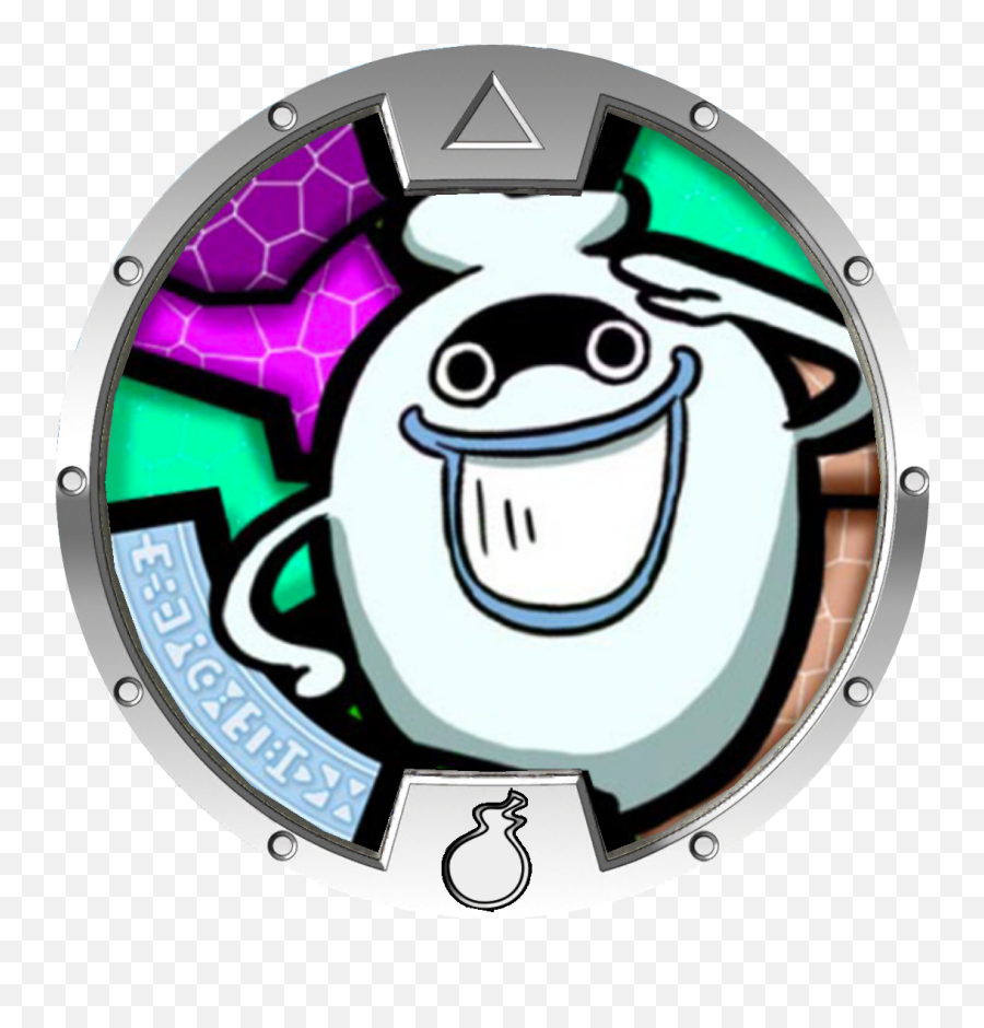 Whisper Yo Kai Medal Png Image With No