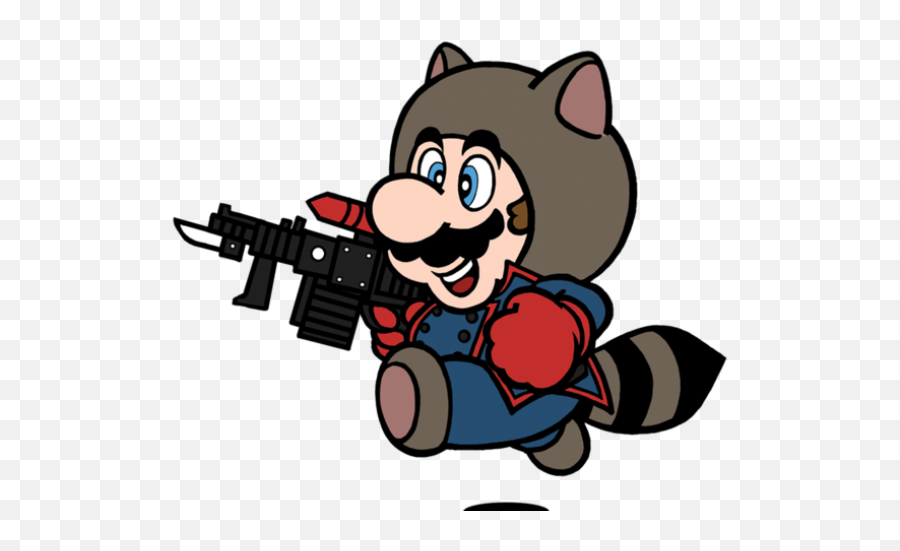 Rocket Raccoon Clipart Transparent - Png Download Full Super Mario Bros 3 Tanooki Mario,Rocket Raccoon Png