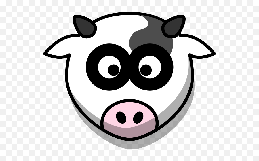 Download Cartoon Cow Face Png Image - Cow Face Png,Cow Face Png