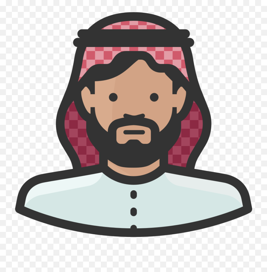 Muslim Man Icon - Muslim Man Icon Png,Cartoon Man Png