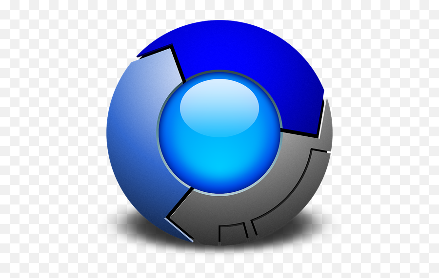 Google Chrome Logo Collection Blue Color Logos - Cool Chrome Icon Png,Google Chrome Logo