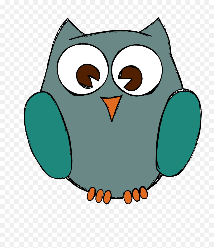 Owls Clipart Burrowing Owl Transparent - Simple Owl Cartoon Png,Owl Transparent Background