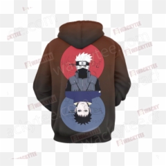 Naruto Obito And Kakashi 3d Hoodie - Hoodie Png,Obito Png