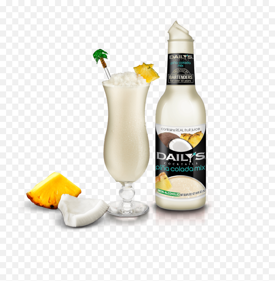 Dailys Mixer Cocktail - Pina Colada Mix Drink Png,Pina Colada Png