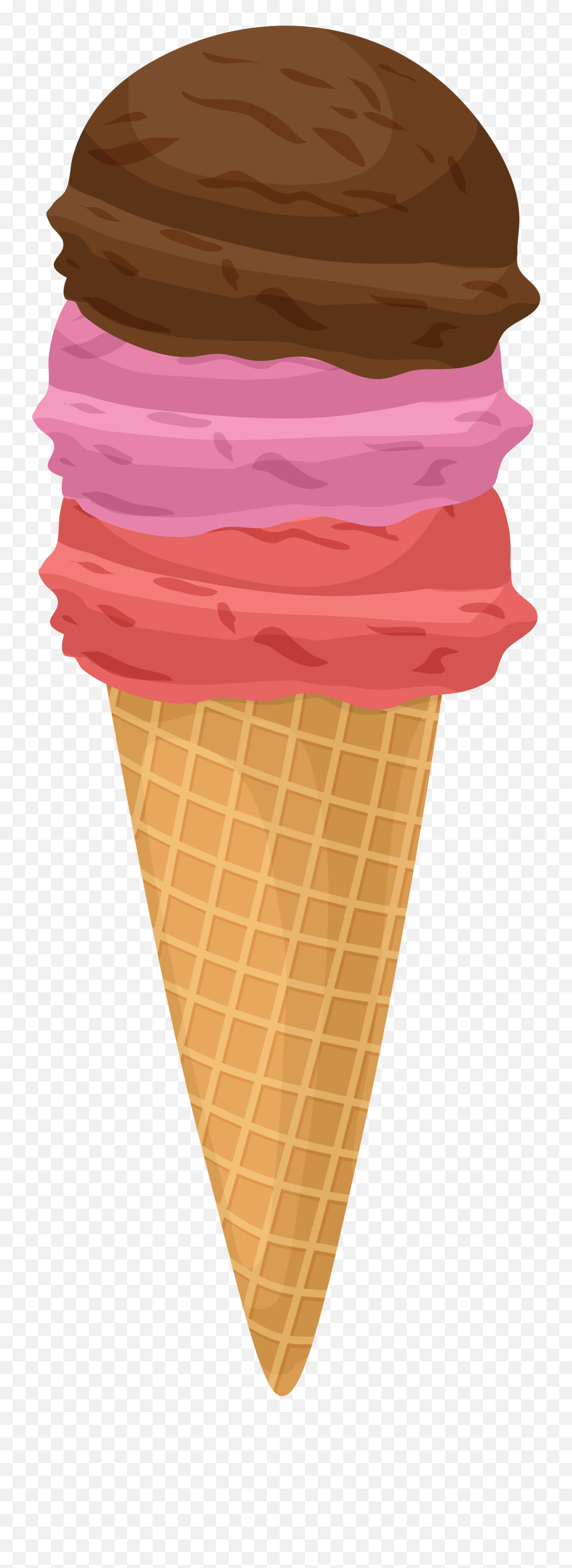 Tall Clipart Ice Cream Cone - Png Clipart Ice Cream,Ice Cream Cone Transparent Background