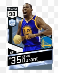 Diamond Kevin Durant 2k17 Png Image - Kevin Durant Nba 2k Card,Kevin Durant Png