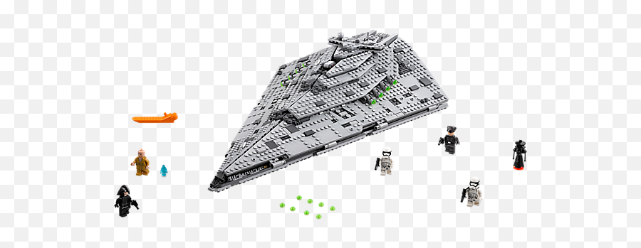 Lego First Order Star Destroyer 75190 - Lego Star Wars First Order Star Destroyer 75190 Png,Snoke Png