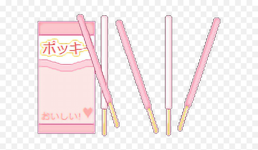 Pixel Pink Aesthetic Kawaii Pocky Png - Sarmiento Park,Pocky Png