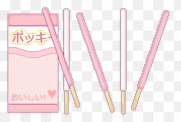 Pixel Pink Aesthetic Kawaii Pocky Png - Sarmiento Park,Pocky Png