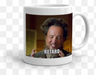 Retard - Ancient Aliens Crazy History Channel Guy Make A Png,Retard Png