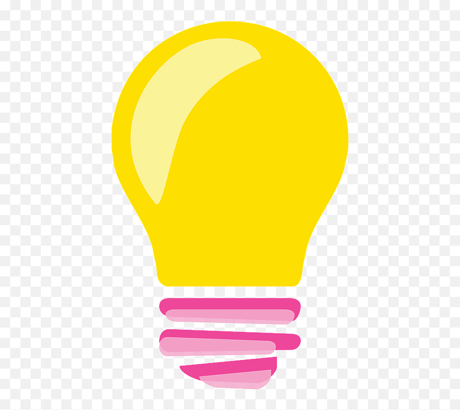 Lightbulb Idea Light - Clip Art Png,Idea Light Bulb Png