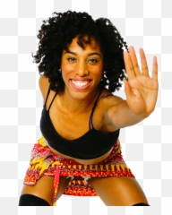 5 - Class Afro Island Dance W Jessica Phoenix Girl Png,Afro Transparent