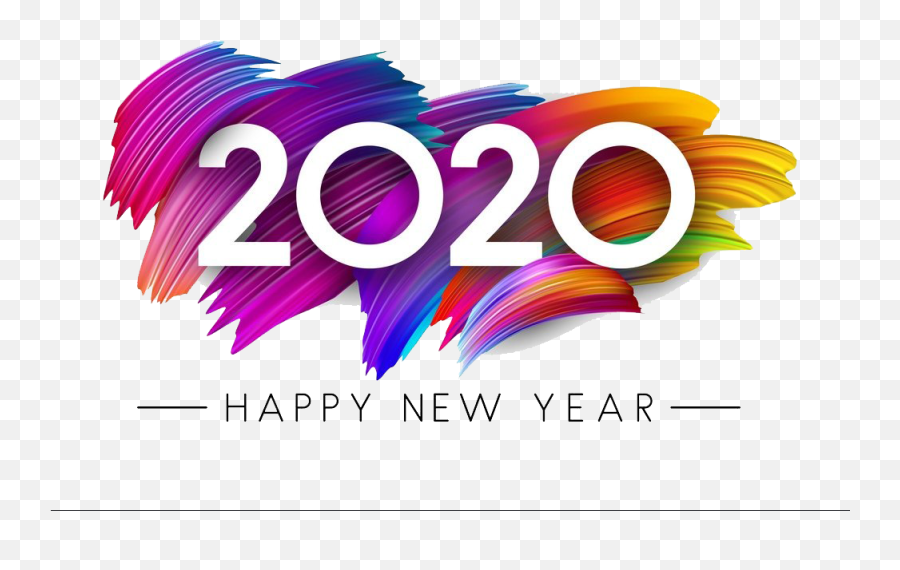 Happy New Year 2020 Png Transparent - Happy New Year 2020 Clip Art,Happy New Years Png